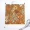 Flower Yellow Gold Fall Autumn Floral Leaves Boho Mustard White Green Romantic Custom Printed Fabric by Spoonflower Various Fabrics by the Yard or Fat Quarter